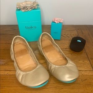 Tieks Limited Edition Champagne Ballet Flats